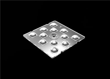 مواد شفاف PMMA لنز LED، مربع LED لنز L50 * W50mm ابعاد