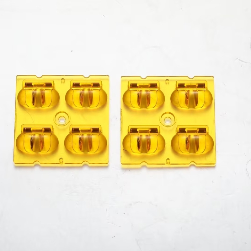 لنز کهربایی رنگی PMMA TYPE2-M SMD5050 نور خیابانی 60x155 درجه
