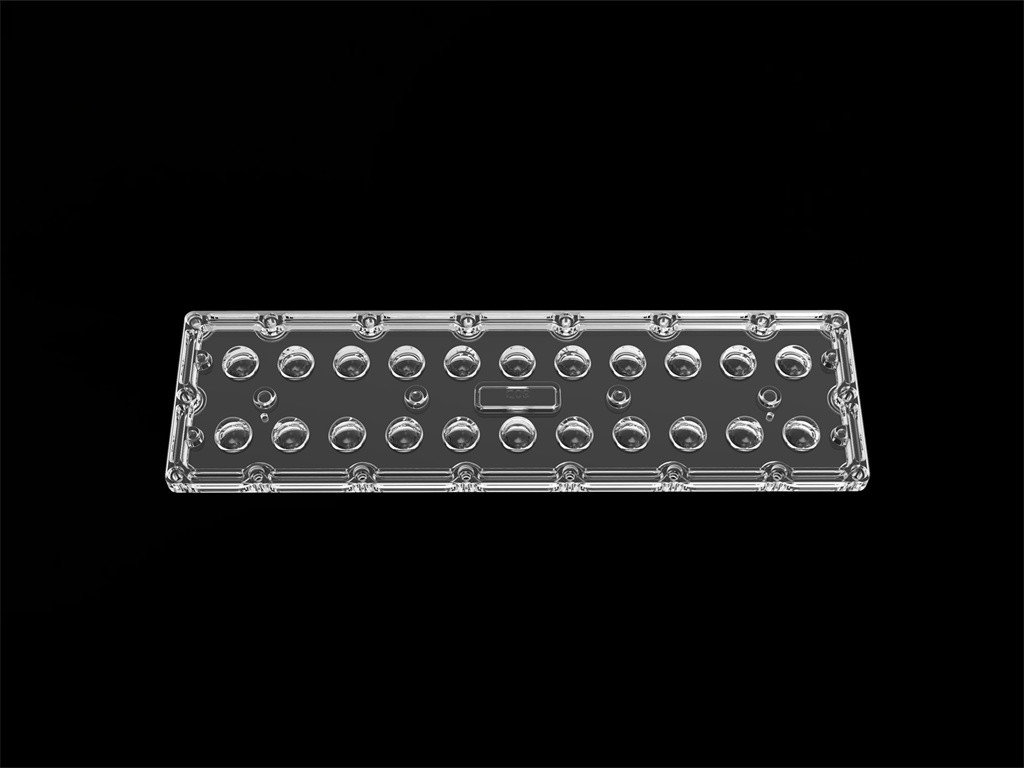 SMD7070 22 In 1 LED Light Light Lens متقارن 60 درجه LED نور خیابانی