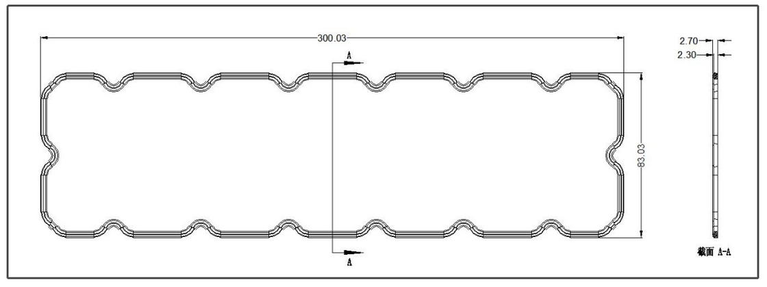 لنز چراغ خیابانی LED TYPEII-M SMD7070 22IN1 80*150 درجه لنز LED با قدرت بالا