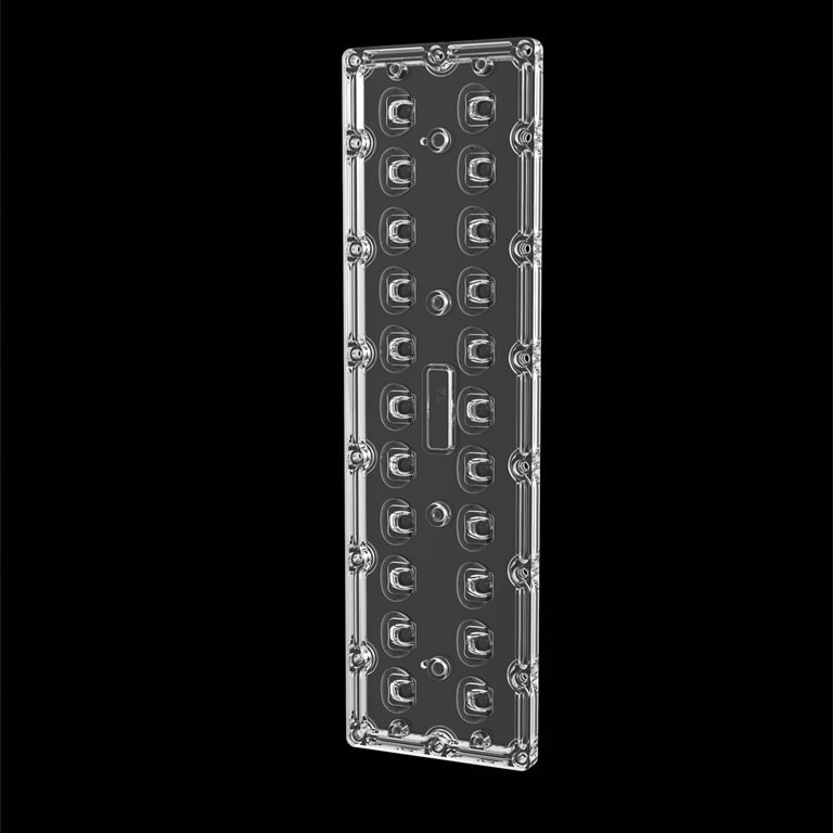 لنز LED مستطیلی نور خیابانی SMD7070 22IN1 TYPE4S لنز LED با قدرت بالا