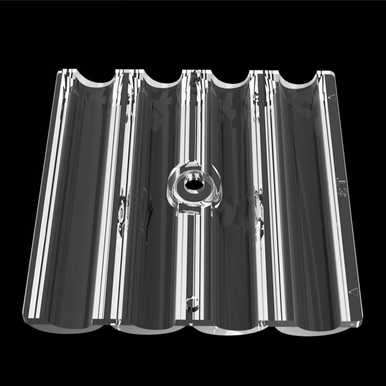 لنز روشنایی PC LED با TYPE3 Beam Angle Street Spotlight Lens