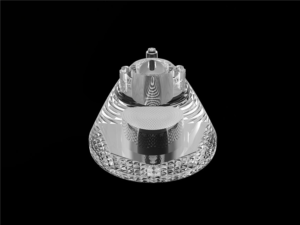 35*23.3mm IP66 ضد آب PMMA لنز LED برای توزیع یکنواخت نور