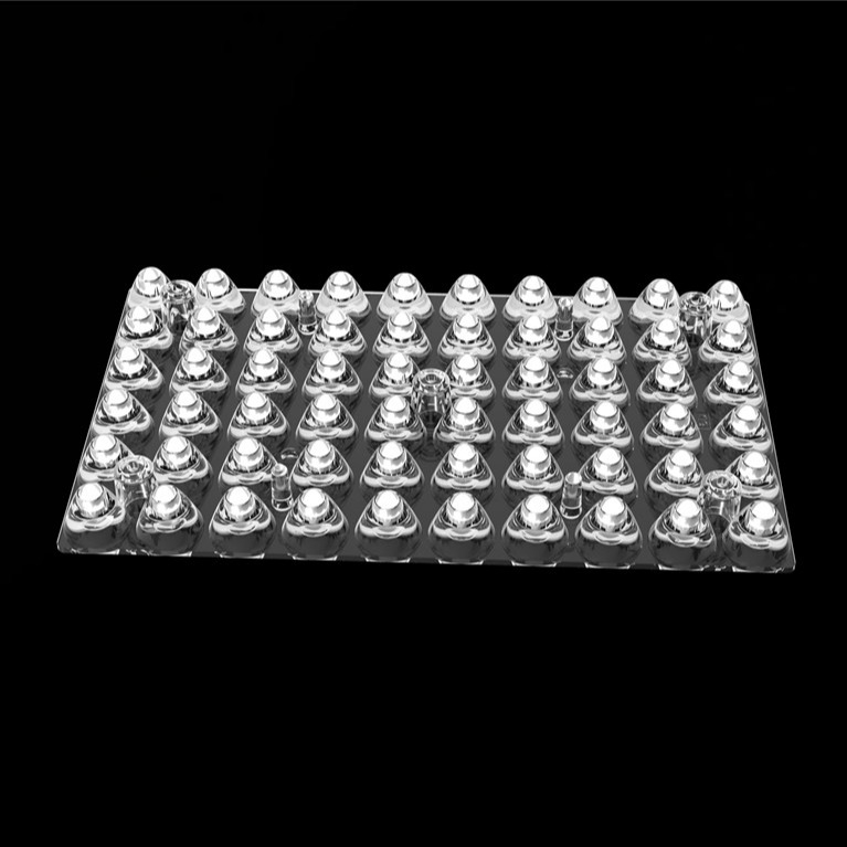 کیفیت خوب مواد کامپیوتر 9 درجه مستطیل 60 در 1 LED استادیوم نور لنز Xpg تراشه های مقاوم در برابر آب
