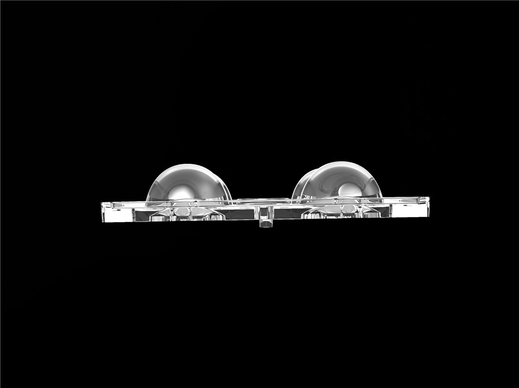 50 * 50mm 60 درجه 4 در 1 لنز نور LED مواد PC برای نوردهی سیلاب SMD7070 / 5050 / 4 * 3030 LED