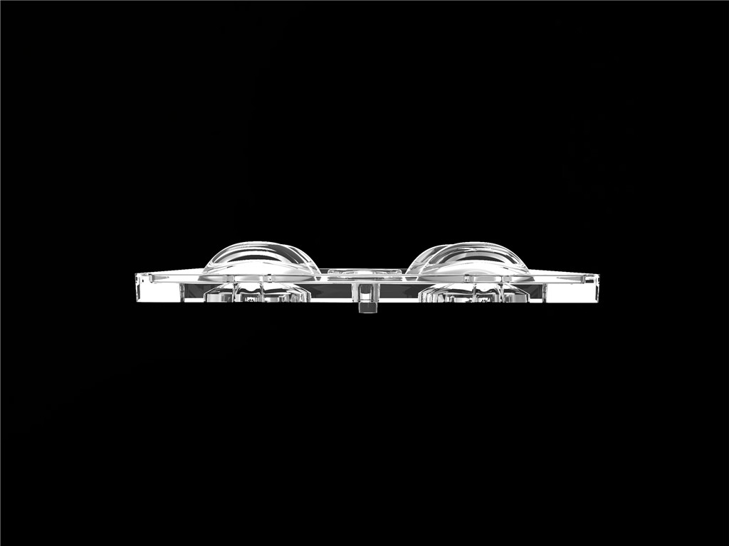 50 * 50mm 90 درجه 4 در 1 لنز نور LED مواد PC برای نوردهی سیلاب SMD7070 / 5050 / 4 * 3030 LED