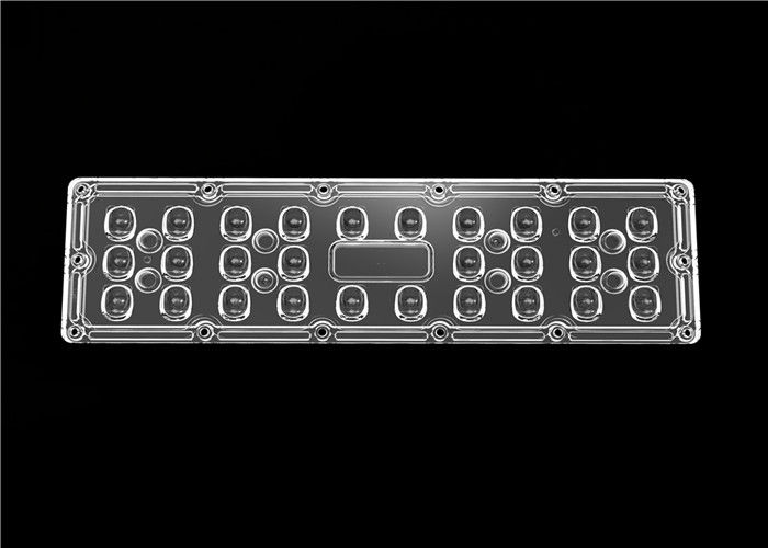 لنز چراغ روشنایی چراغ Shoebox 28 در 1 با هیئت مدیره PCB / واشر 3030 چیپس LED