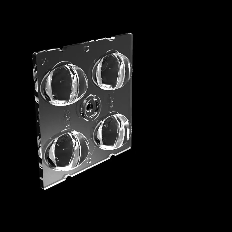 ماژول نور خیابانی LED 50*50mm با انتقال بالا با نوع لنز 4IN1TYPEII،ME1 و تراشه های LED SMD5050