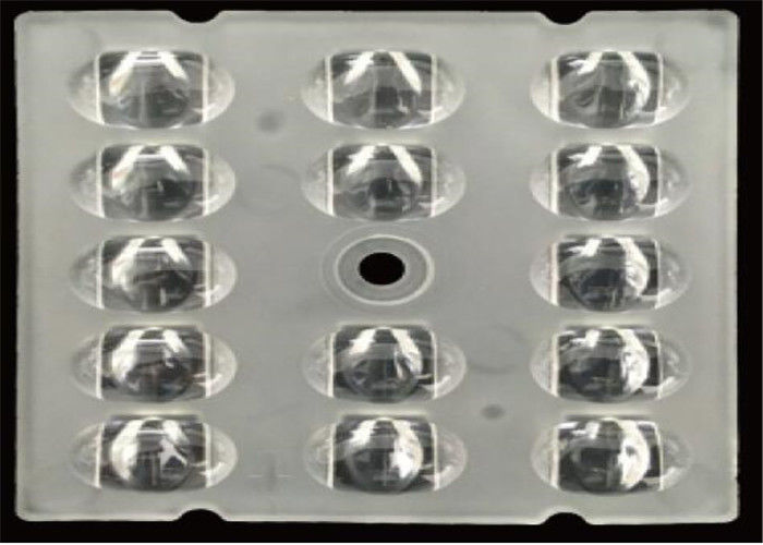 TYPE5 SMD 3030 LED چند لنز 152 درجه لنزهای نوری برای چراغ پارکینگ LED