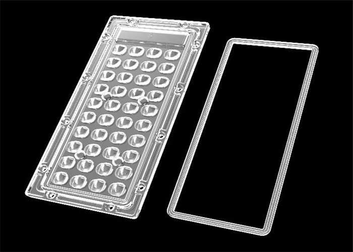 4 * 10 LED ماژول خیابانی LED Array LED 180 * 83 میلیمتر لنزهای اندازه گیری شده بدون UV منتشر شده است