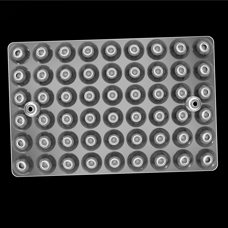 15 درجه 54 اپتیک در 1 لنز LED آرایه برای چراغ های استادیوم / چراغ های میدان / چراغ های خیابانی / روشنایی مربع