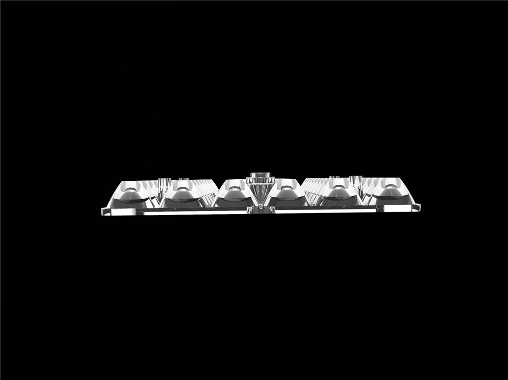 54IN1 30 درجه نور بیرونی 3030 لنز ال ای دی PC Led Optics برای نور استادیوم / چراغ های پچ L144 * W94mm