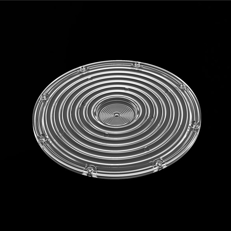 لنز UFO 90 درجه میلی متر قطر ماژول گرد لنز برای نور خلیج بالا / 2835 3030 PC لنز LED