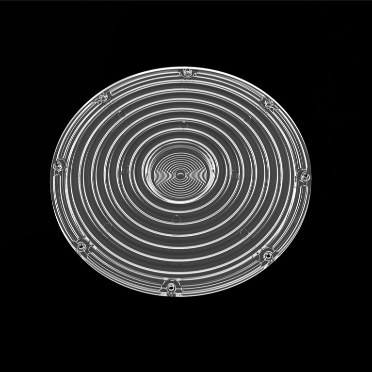لنز UFO 90 درجه میلی متر قطر ماژول گرد لنز برای نور خلیج بالا / 2835 3030 PC لنز LED