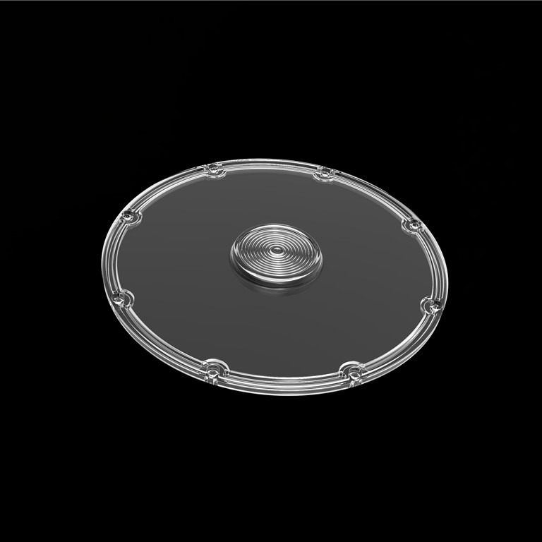 Φ206mm Spark - High Bay UFO LED Optical Lens 120 درجه برای روشنایی منطقه صنعتی با قدرت بالا