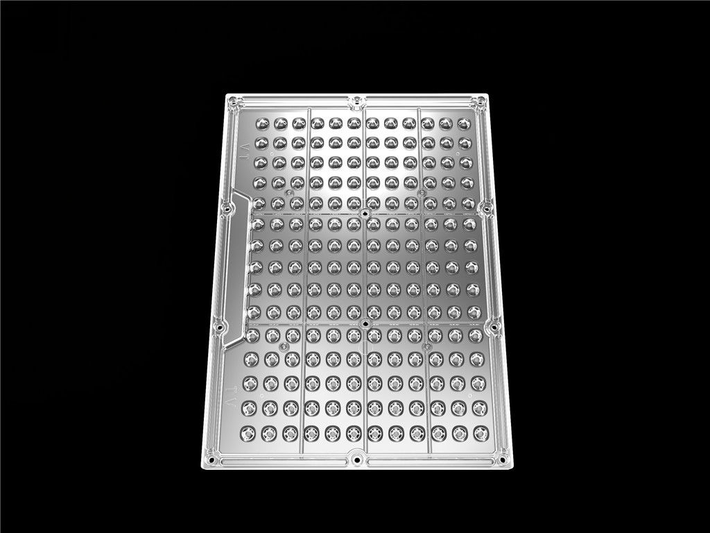 180 در 1 لنز اپتیک LED ROHS برای نور خورشید بالا 90 درجه