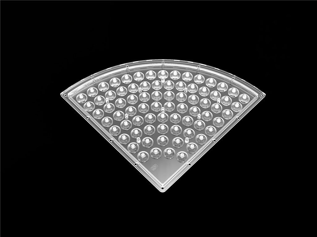 لنز ویژه لنز LED / لنز LED D235 * H9.4mm PC Material