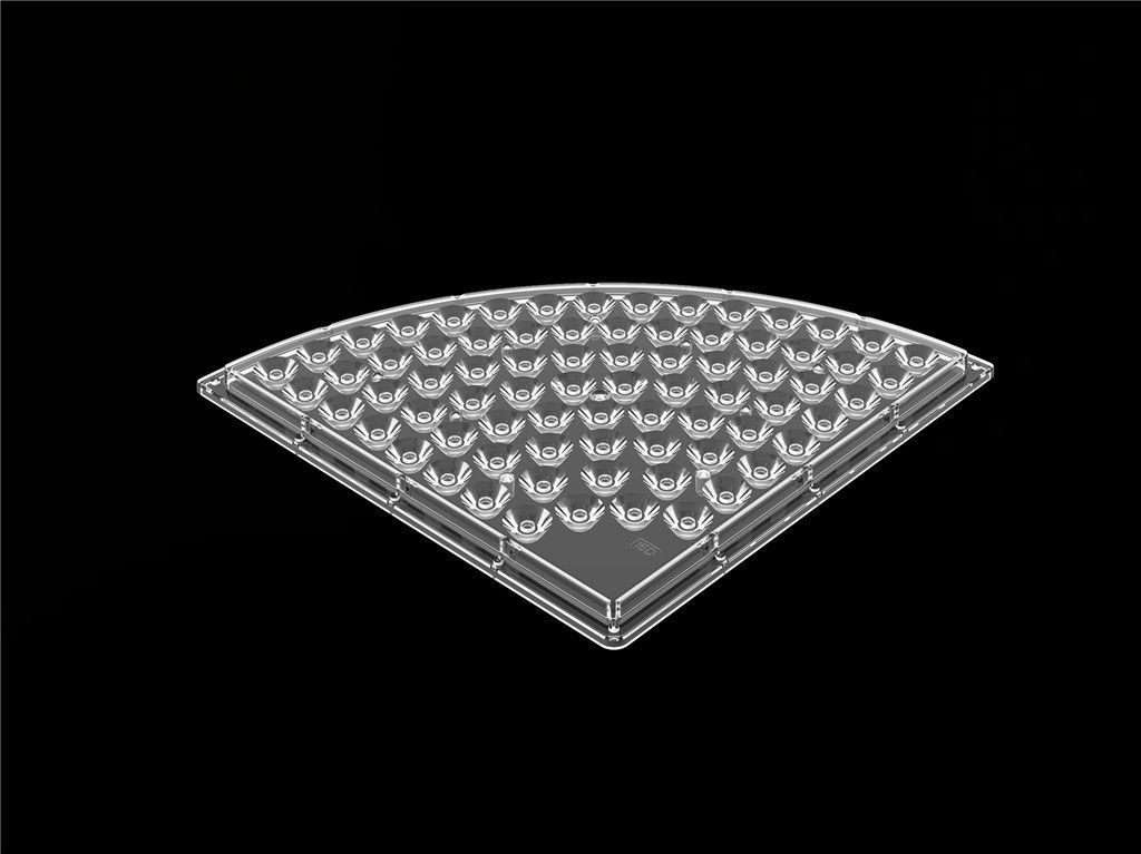 لنز ویژه لنز LED / لنز LED D235 * H9.4mm PC Material